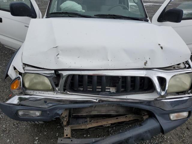 5TEGN92N12Z112726 - 2002 TOYOTA TACOMA DOUBLE CAB PRERUNNER WHITE photo 11