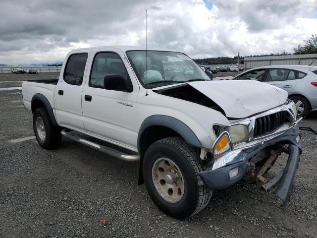 5TEGN92N12Z112726 - 2002 TOYOTA TACOMA DOUBLE CAB PRERUNNER WHITE photo 4