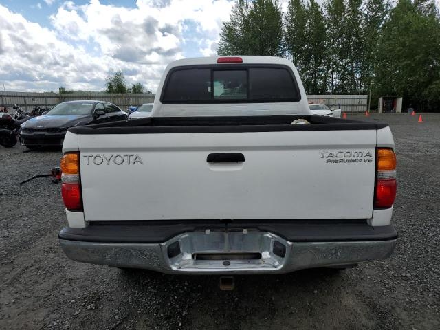 5TEGN92N12Z112726 - 2002 TOYOTA TACOMA DOUBLE CAB PRERUNNER WHITE photo 6