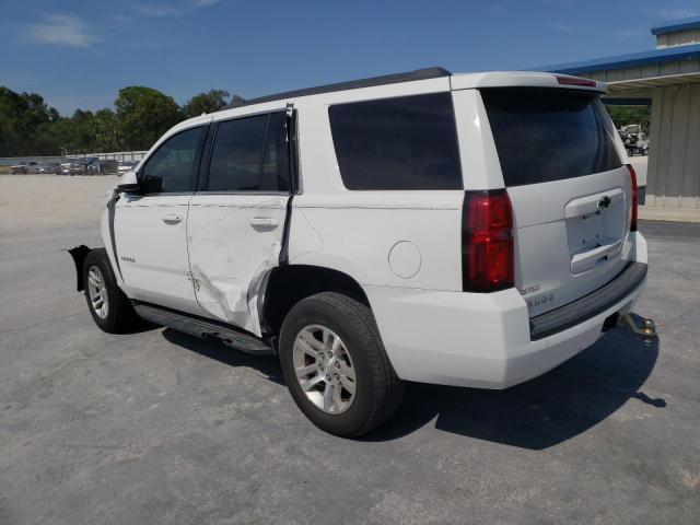 1GNSCAKC2KR286114 - 2019 CHEVROLET TAHOE C1500  LS WHITE photo 2