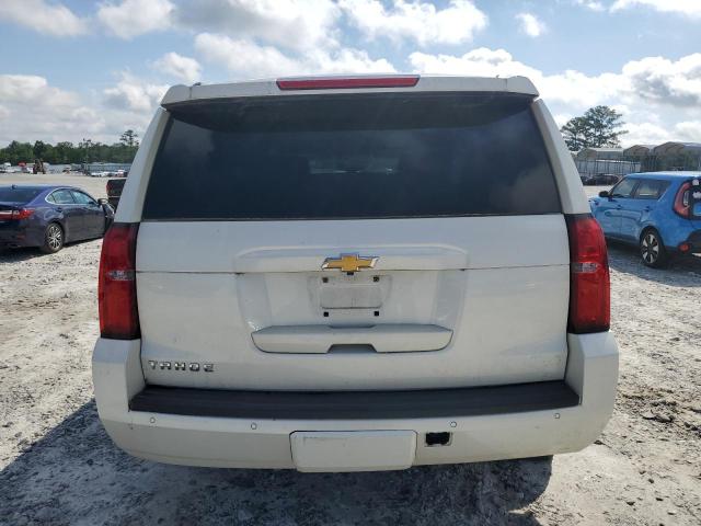 1GNSCBKC4FR555242 - 2015 CHEVROLET TAHOE C1500 LT WHITE photo 6