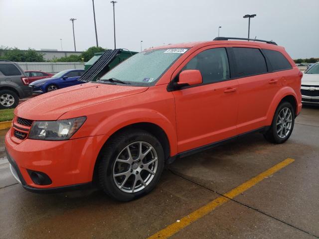 3C4PDDEG0HT609815 - 2017 DODGE JOURNEY GT ORANGE photo 1