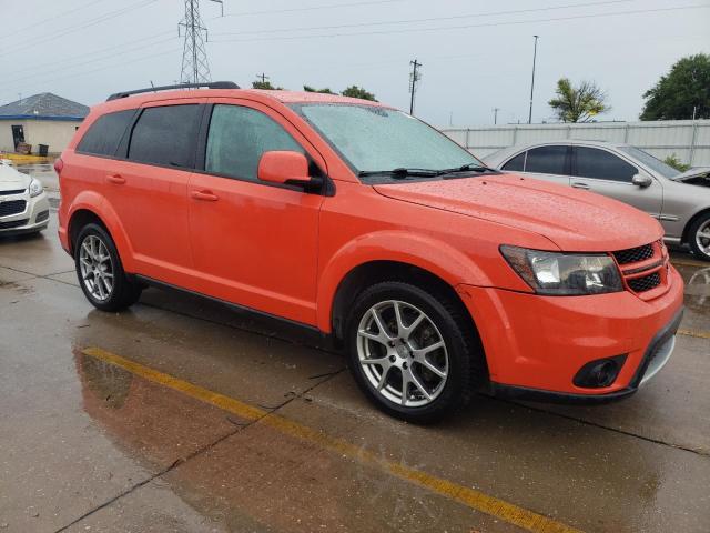 3C4PDDEG0HT609815 - 2017 DODGE JOURNEY GT ORANGE photo 4