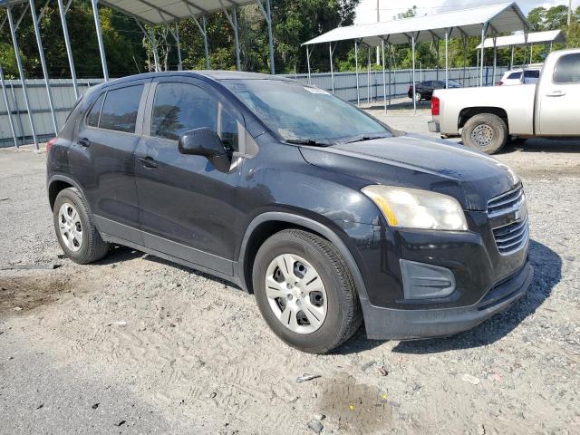 KL7CJKSB0FB092161 - 2015 CHEVROLET TRAX LS BLACK photo 4