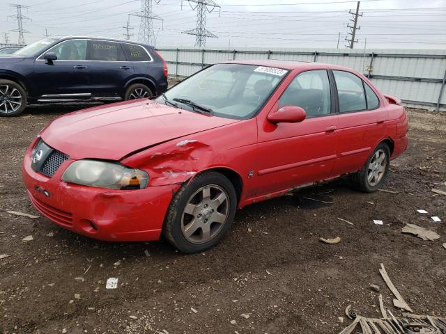 3N1AB51D56L524773 - 2006 NISSAN SENTRA SE-R SPEC V RED photo 1