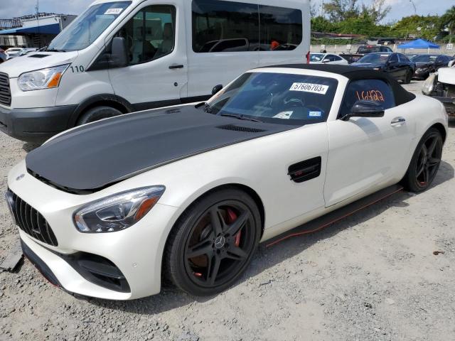 WDDYK7HA1JA019869 - 2018 MERCEDES-BENZ AMG GT WHITE photo 1