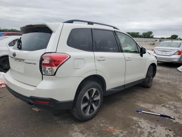 JF2SJADC2JH575687 - 2018 SUBARU FORESTER 2.5I PREMIUM WHITE photo 3