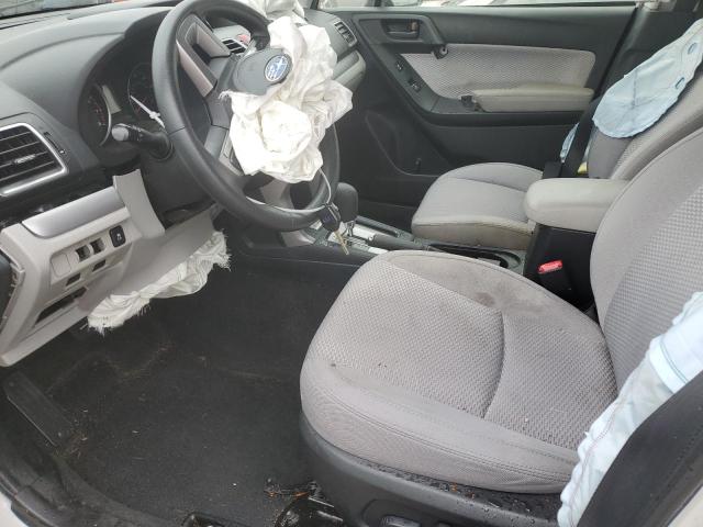 JF2SJADC2JH575687 - 2018 SUBARU FORESTER 2.5I PREMIUM WHITE photo 7