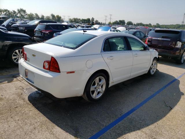 1G1ZB5EB3AF102618 - 2010 CHEVROLET MALIBU LS WHITE photo 3