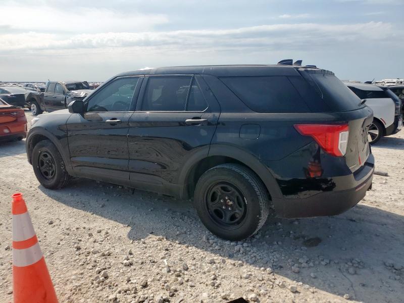 1FM5K8AB3NGC36182 - 2022 FORD EXPLORER POLICE INTERCEPTOR 黑色 照片 2