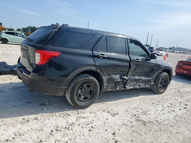 1FM5K8AB3NGC36182 - 2022 FORD EXPLORER POLICE INTERCEPTOR 黑色 照片 3