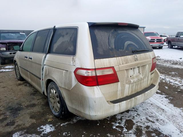 5FNRL382X5B122394 - 2005 HONDA ODYSSEY LX  photo 3