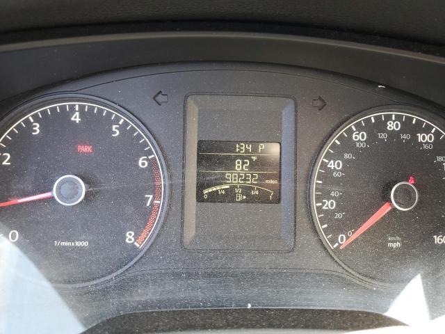 3VW2K7AJ6CM424705 - 2012 VOLKSWAGEN JETTA BASE Qara foto 9