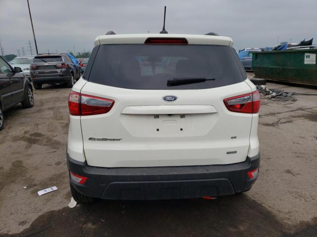 MAJ3S2GE1KC295119 - 2019 FORD ECOSPORT SE WHITE photo 6