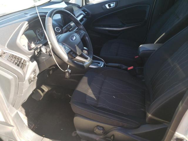MAJ3S2GE1KC295119 - 2019 FORD ECOSPORT SE WHITE photo 7
