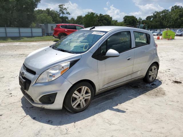 KL8CD6S95FC784661 - 2015 CHEVROLET SPARK 1LT SILVER photo 1