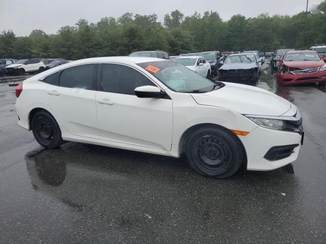 19XFC2F51GE205571 - 2016 HONDA CIVIC LX WHITE photo 4