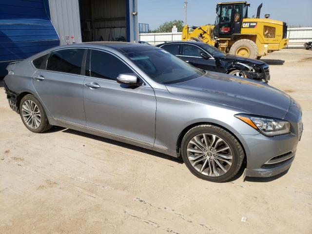 KMHGN4JE1FU014973 - 2015 HYUNDAI GENESIS 3.8L GRAY photo 4