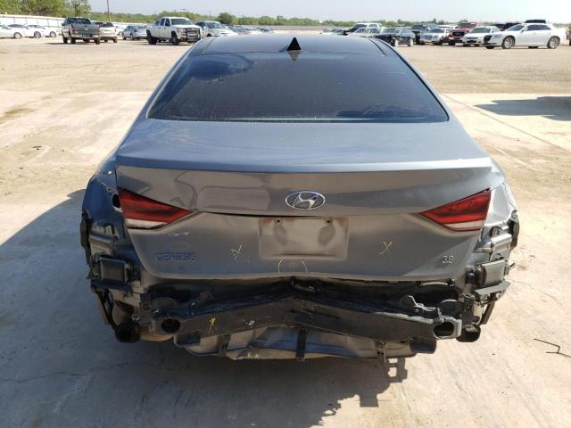 KMHGN4JE1FU014973 - 2015 HYUNDAI GENESIS 3.8L GRAY photo 6