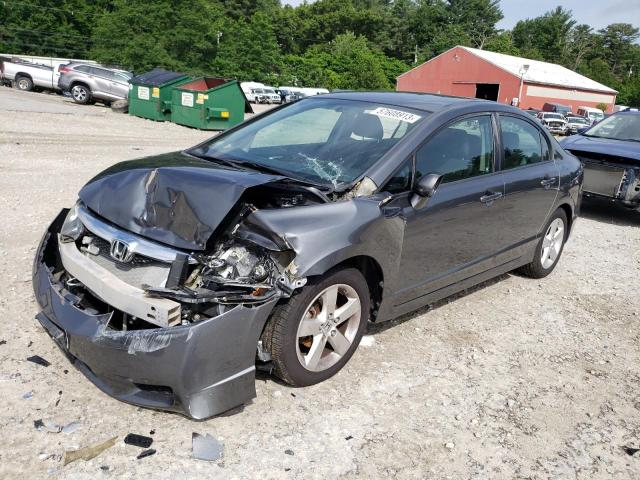 2HGFA1F67AH561965 - 2010 HONDA CIVIC LX-S رمادي صورة 1