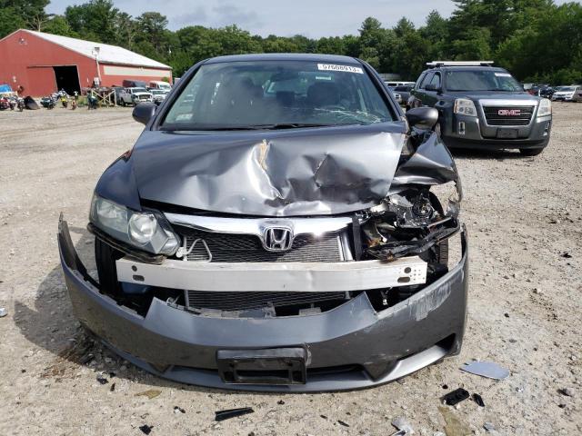 2HGFA1F67AH561965 - 2010 HONDA CIVIC LX-S رمادي صورة 5