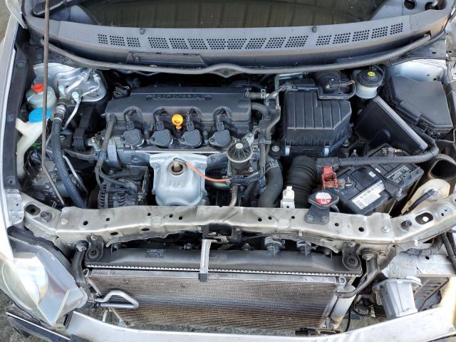 19XFA1F91AE022696 - 2010 HONDA CIVIC EXL SILVER photo 11