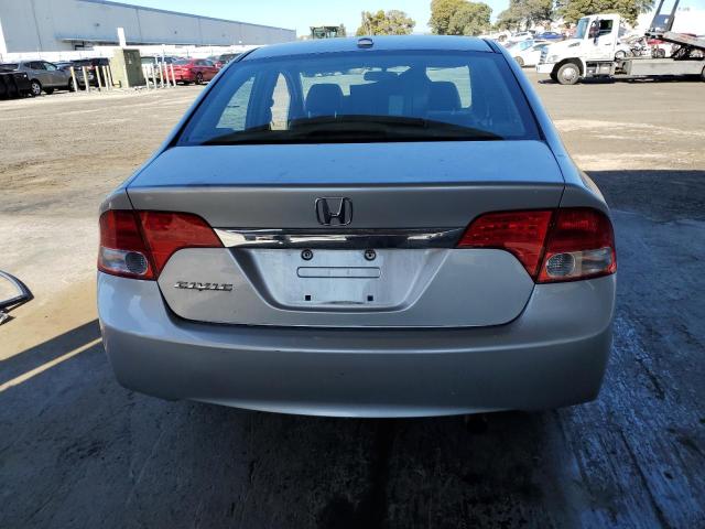 19XFA1F91AE022696 - 2010 HONDA CIVIC EXL SILVER photo 6