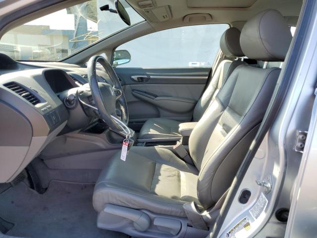 19XFA1F91AE022696 - 2010 HONDA CIVIC EXL SILVER photo 7