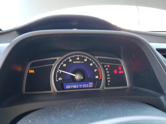 19XFA1F91AE022696 - 2010 HONDA CIVIC EXL SILVER photo 9