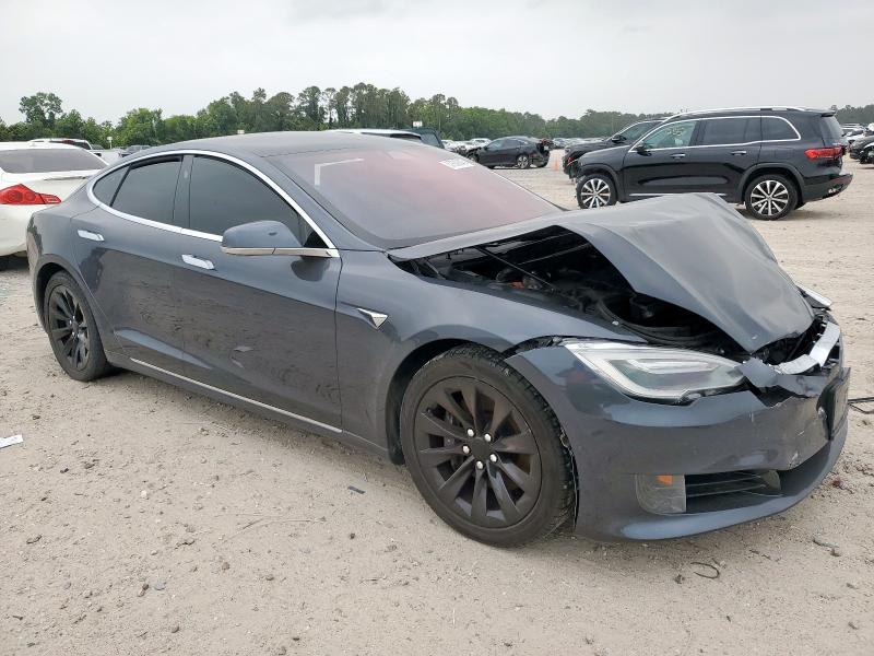5YJSA1E15HF185995 - 2017 TESLA MODEL S GRAY photo 4