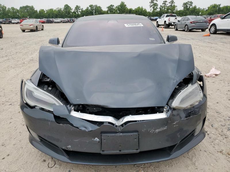 5YJSA1E15HF185995 - 2017 TESLA MODEL S GRAY photo 5