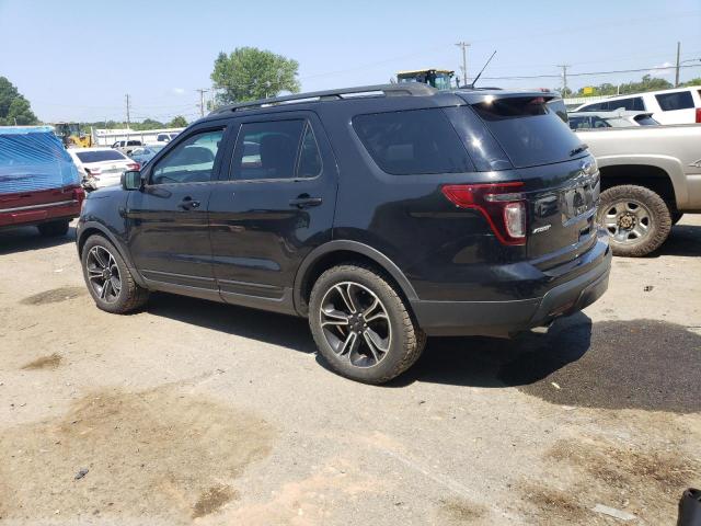 1FM5K8GT3FGB01611 - 2015 FORD EXPLORER SPORT BLACK photo 2