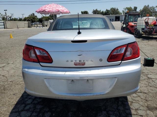 1C3LC45K48N231069 - 2008 CHRYSLER SEBRING SILVER photo 6