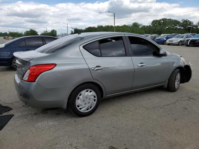 3N1CN7APXCL828098 - 2012 NISSAN VERSA S GRAY photo 3