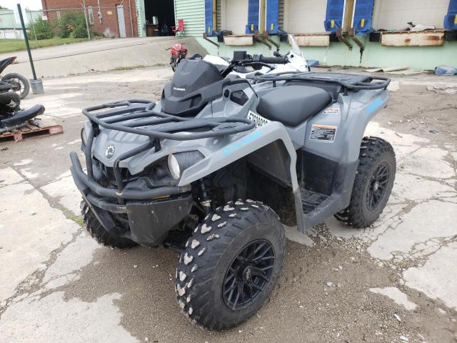 3JBLGAR47NJ004849 - 2022 CAN-AM OUTLANDER 450 GRAY photo 2