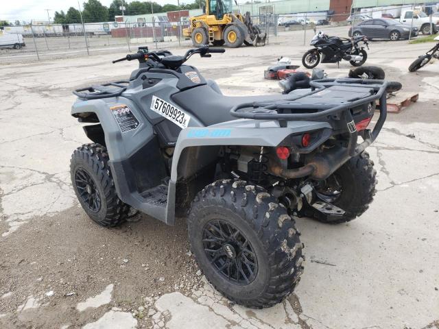 3JBLGAR47NJ004849 - 2022 CAN-AM OUTLANDER 450 GRAY photo 3