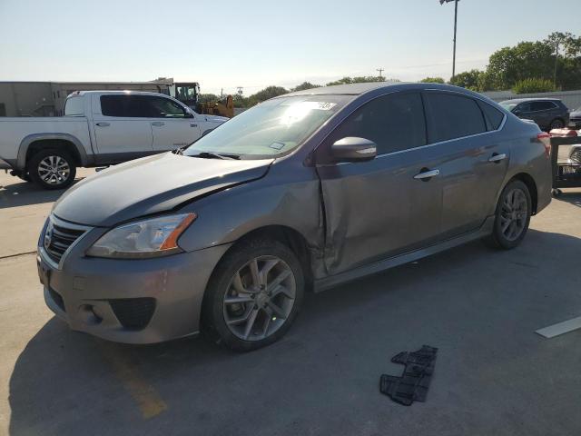 3N1AB7AP8FY328108 - 2015 NISSAN SENTRA S GRAY photo 1