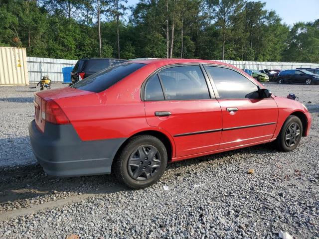 1HGES16335L011475 - 2005 HONDA CIVIC DX VP RED photo 3