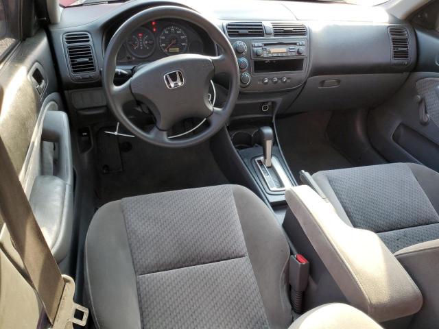 1HGES16335L011475 - 2005 HONDA CIVIC DX VP RED photo 8