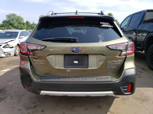 4S4BTGPD5L3248583 - 2020 SUBARU OUTBACK TOURING LDL Կանաչ լուսանկար 6
