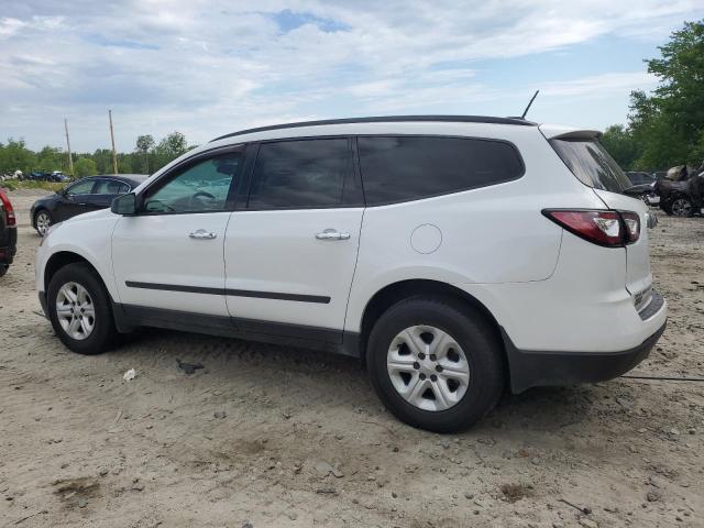 1GNKVFKD1HJ102370 - 2017 CHEVROLET TRAVERSE LS WHITE photo 2