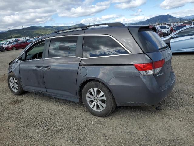 5FNRL5H42FB039041 - 2015 HONDA ODYSSEY EX GRAY photo 2