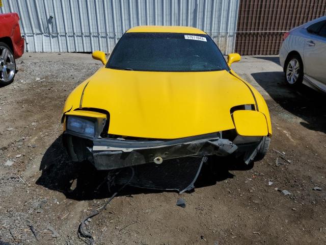 1G1YY12S125123613 - 2002 CHEVROLET CORVETTE Z06 YELLOW photo 5