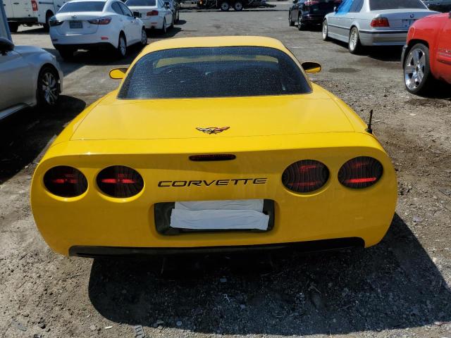 1G1YY12S125123613 - 2002 CHEVROLET CORVETTE Z06 YELLOW photo 6