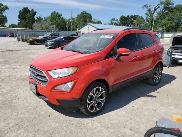 MAJ6P1UL6JC238666 - 2018 FORD ECOSPORT SE წითელი ფოტო 1
