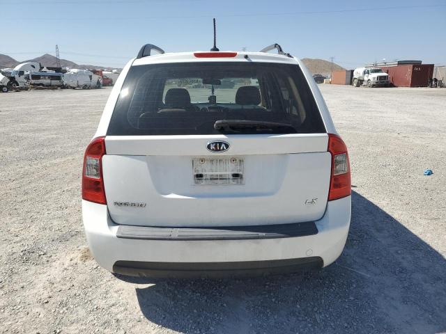 KNAFG529897276250 - 2009 KIA RONDO BASE WHITE photo 6