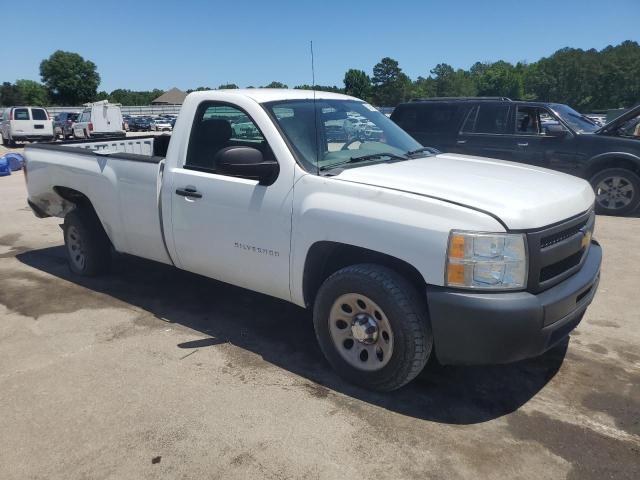 1GCNCPEX8CZ347782 - 2012 CHEVROLET SILVERADO C1500 WHITE photo 4