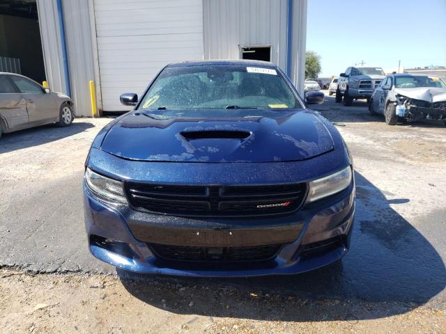 2C3CDXCT3FH785252 - 2015 DODGE CHARGER R/T BLUE photo 5