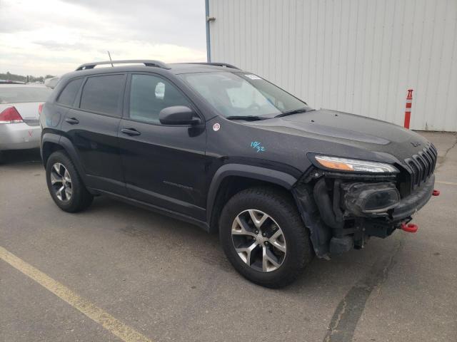 1C4PJMBX2JD521390 - 2018 JEEP CHEROKEE TRAILHAWK BLACK photo 4