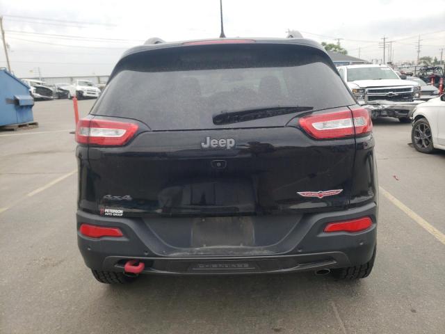 1C4PJMBX2JD521390 - 2018 JEEP CHEROKEE TRAILHAWK BLACK photo 6
